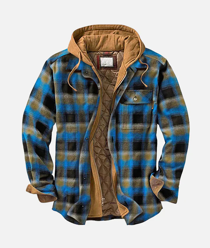 Eleanor™ | Stylish Patchwork Plaid Jacket