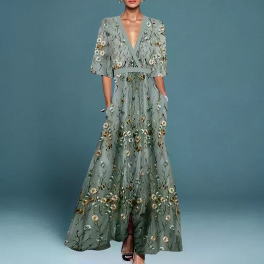 Jamie - Elegant floral patterned dress