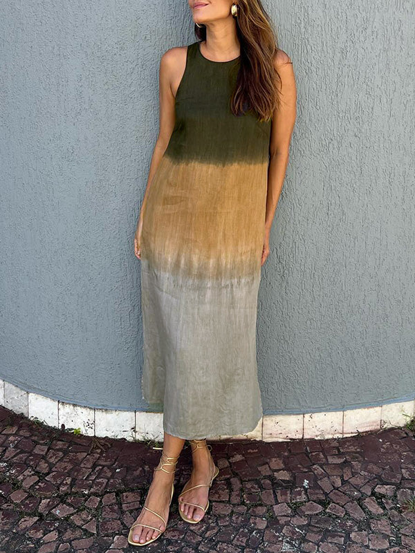 Aurelia™ | Elegant Dress with Natural Print