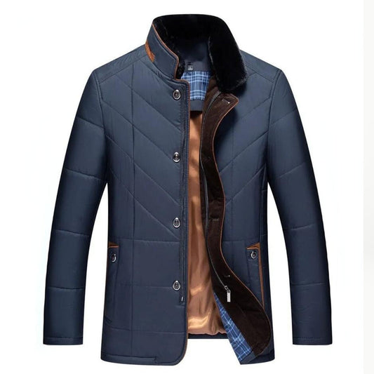 Cruz Winter Jacket with Stand-Up Collar