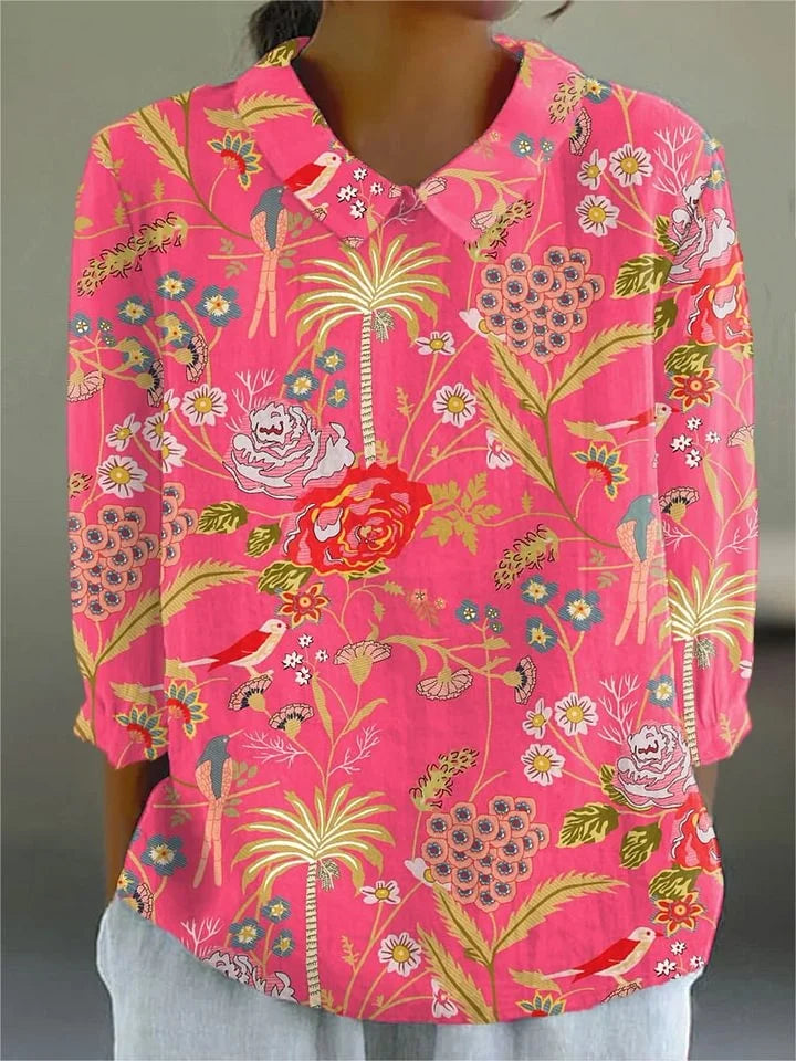Amice | Vintage Colorful Blouse