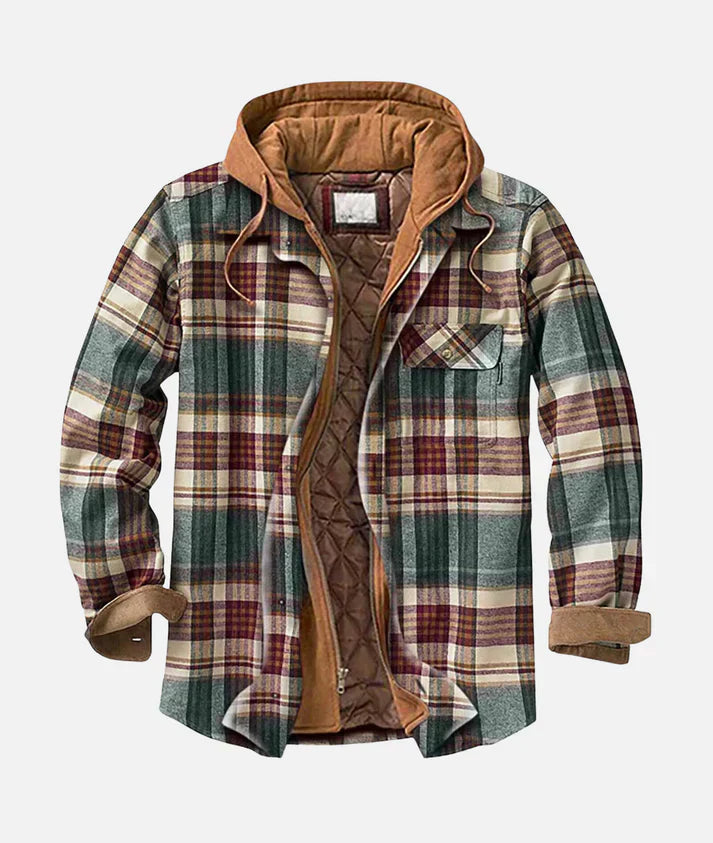 Eleanor™ | Stylish Patchwork Plaid Jacket