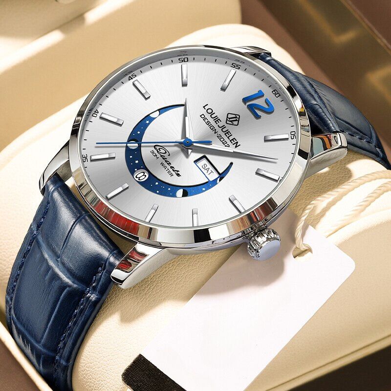 Chic Moonphase Timepiece