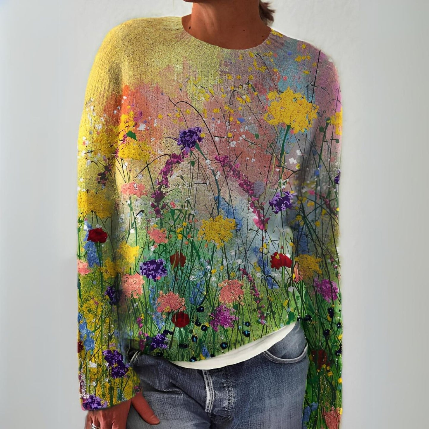 SAGE | Dream Scape Sweater