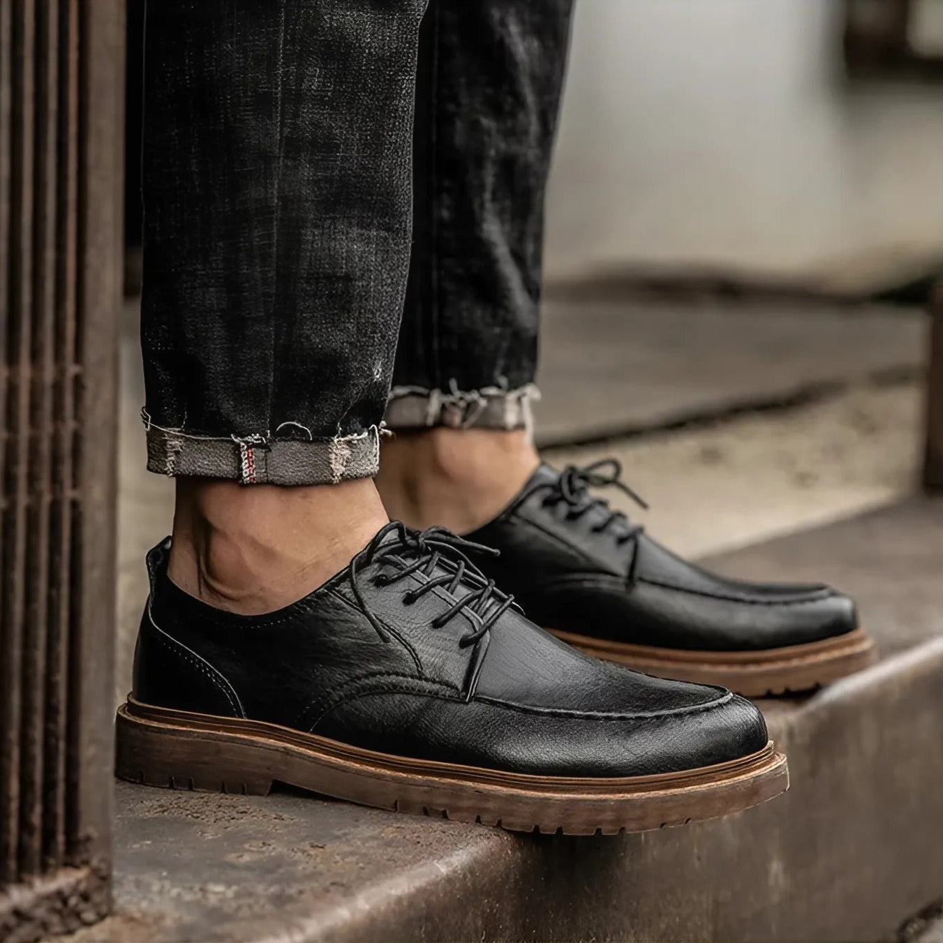 Heritage Tread Leather Shoes