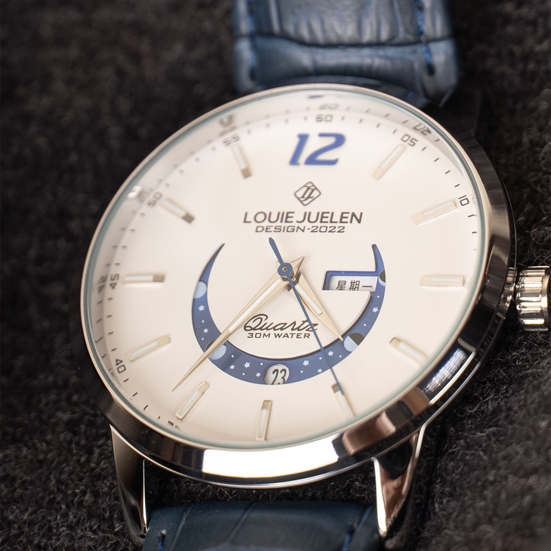 Chic Moonphase Timepiece