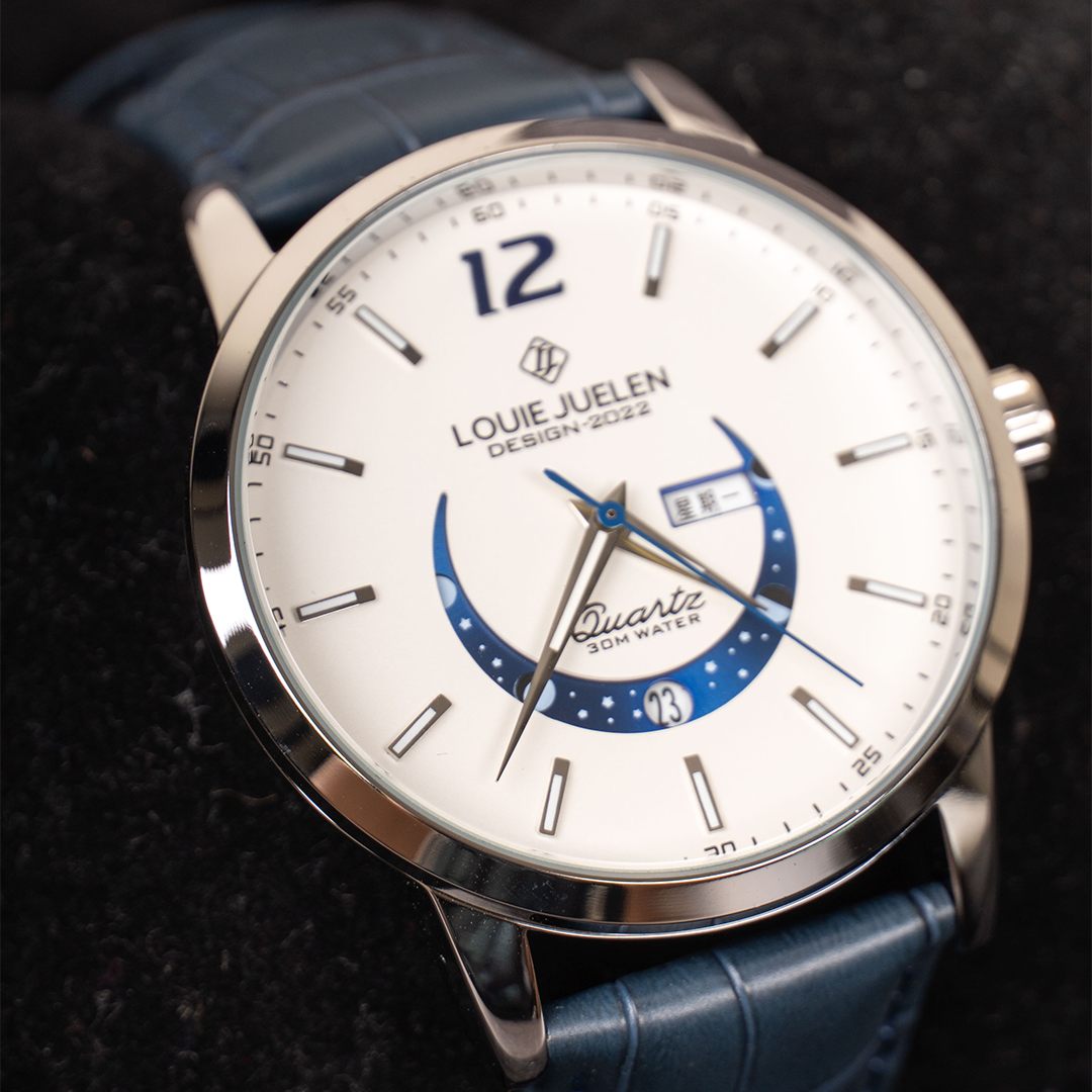 Chic Moonphase Timepiece
