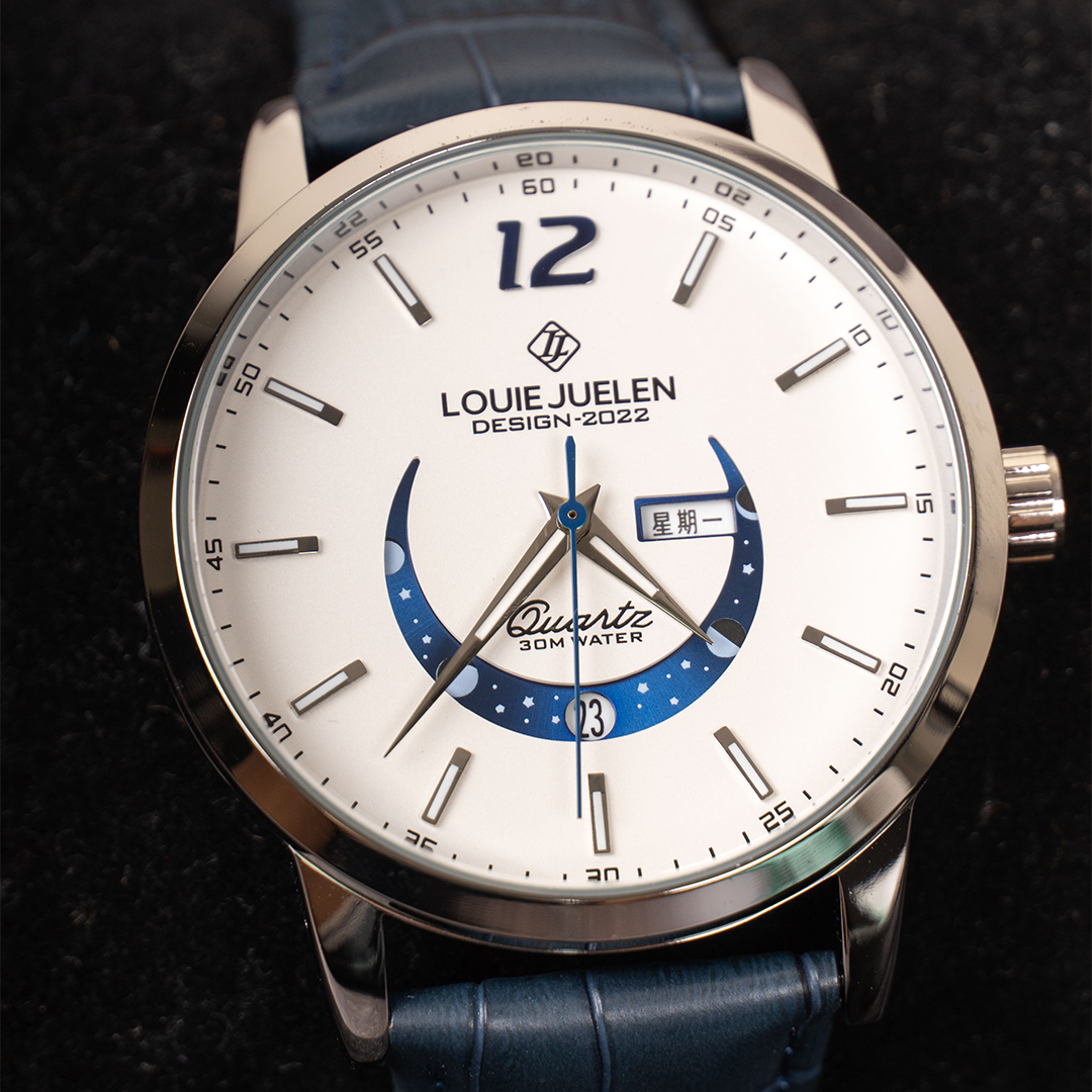 Chic Moonphase Timepiece