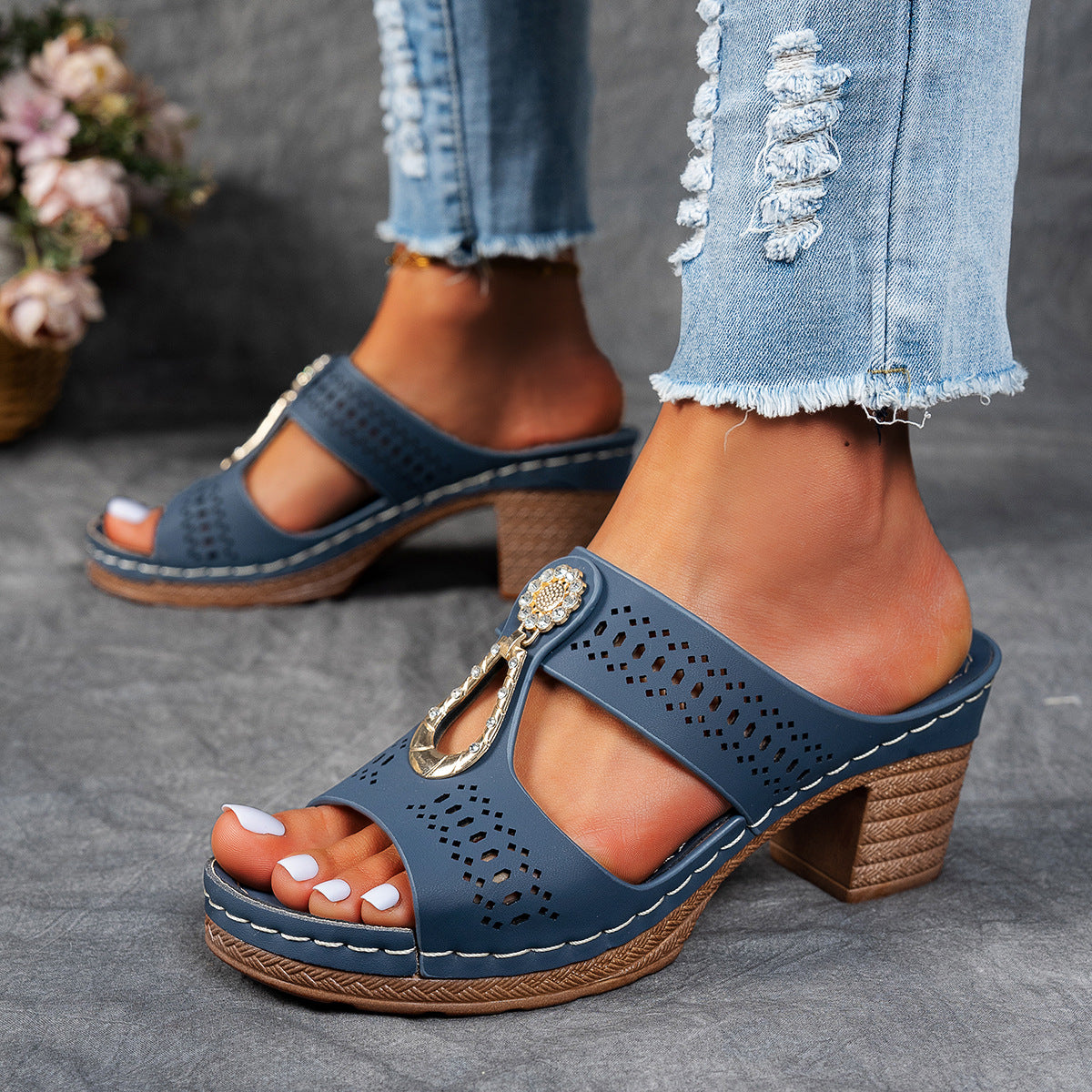 Ruby | Orthopedic Heel Sandals