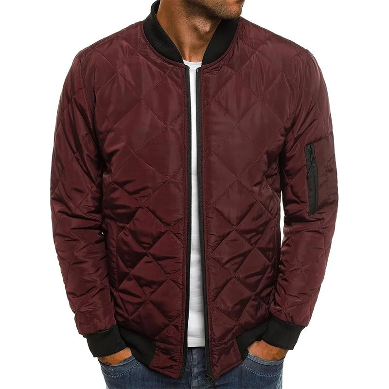 Colby | PREMIUM QUALITY CASUAL JACKET WITH DIAMOND PATTERN