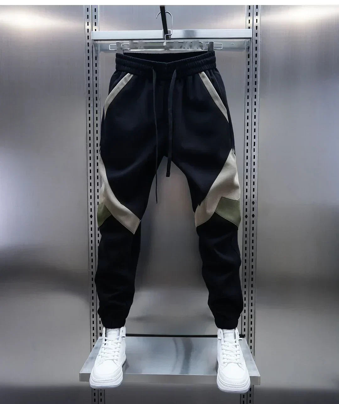 Gavin | Paneled Casual Trousers