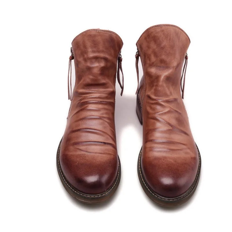 Daniel | Sleek Leather Chelsea Boots