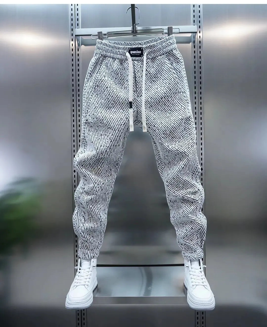 Josh | Casual trousers with pattern
