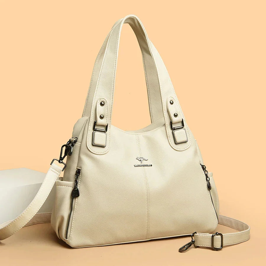 India™ Classic Vintage Leather Shoulder Bag