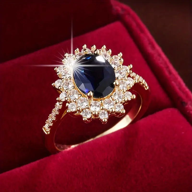 Vionne Saphirae Gold Ring