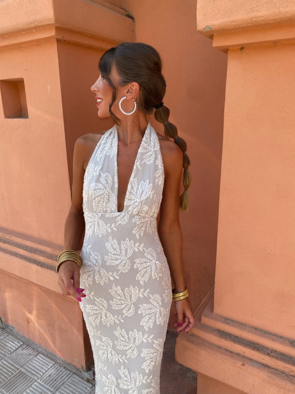Goya beige dress