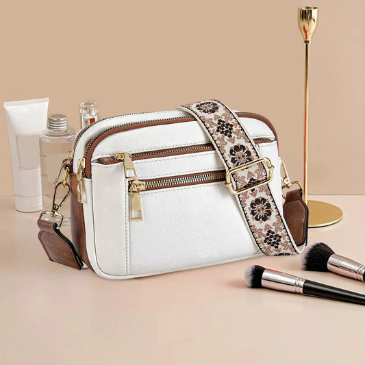 Nylah Crossbody with Colorful Straps