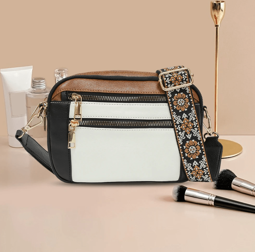 Nylah Crossbody with Colorful Straps