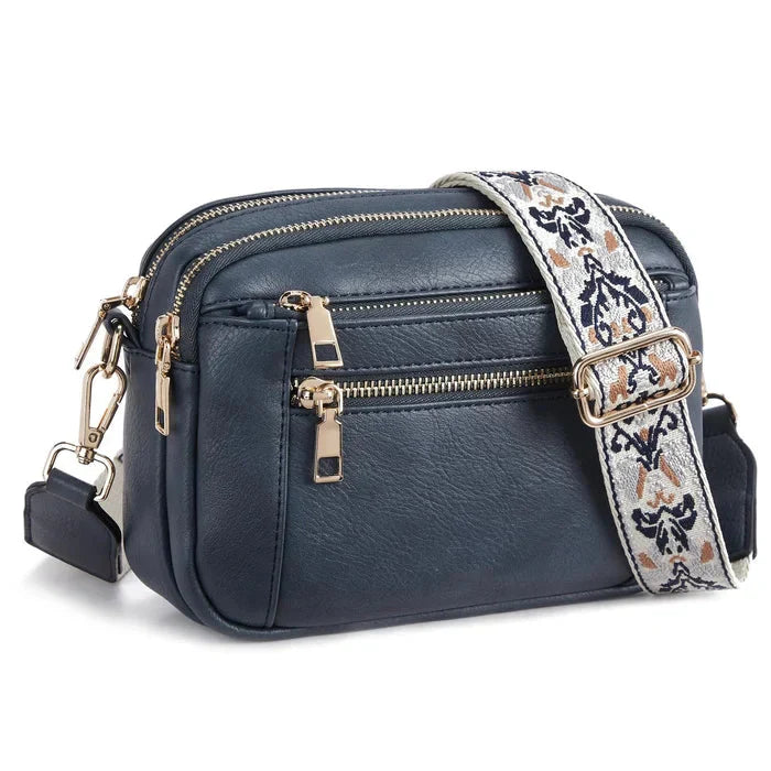 Nylah Crossbody with Colorful Straps