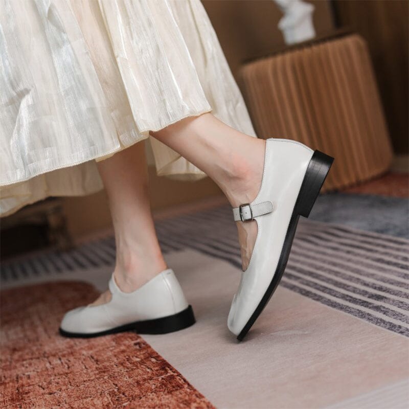 Orla | Leather Mary Janes