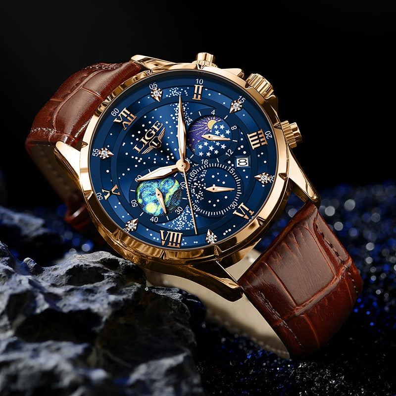 Refined Moonphase Timepiece