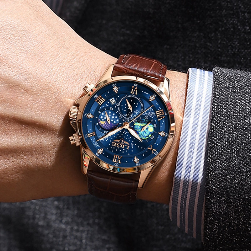 Refined Moonphase Timepiece